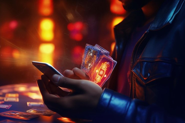Tampilan roda digital bernuansa hijau